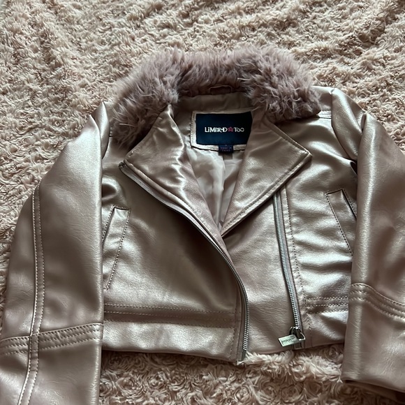 [Mud Pie] Toddler Denim Jacket-Pink main image 1
